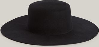 AllSaints Wool Mila Chain Wool Bolero Hat, Size: One Size