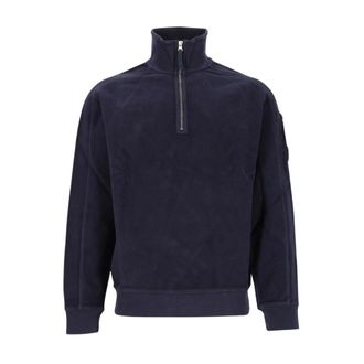 C.P. Company Felpa con colletto polo - - Sport - Uomo - Blu - XL