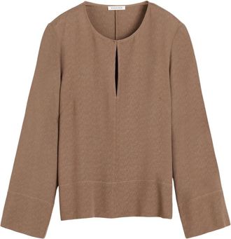 By Malene Birger Malukka Blouse - Dames - Blouses - Bruin - XS - Overhemden
