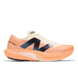New Balance Uomo FuelCell Rebel v4 in Arancia/Beige/Nero, Sintetica, Taglia 40