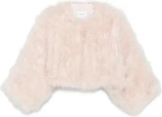 Yves Salomon Faux-fur Cropped Cape