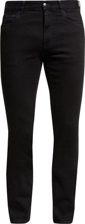 Canali Men & apos;s 5-Pocket Solid Stretch Denim Jeans