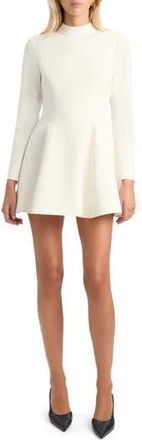 Bardot Zephyra Long Sleeve Minidress in Orchid White at Nordstrom Rack, Size 12