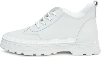 Cesare Gaspari Merino Wool-Lined Chunky Sneakers - White - Shoes - Mujer - Blanco - 36 EU