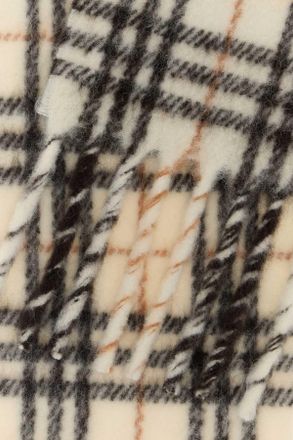 Burberry Unisex Embroidered Alpaca Blend Scarf Pebblewhite Exterior: Wool Nylon Sciarpe E Foulard Scarfs