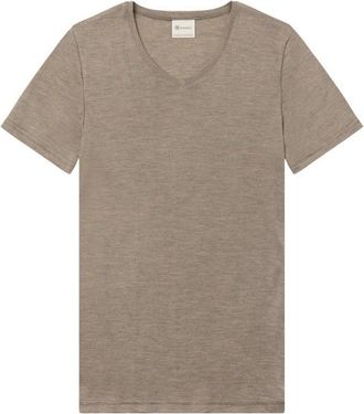Engel Shirt S/S Merinoshirt f&uuml;r Herren | beige