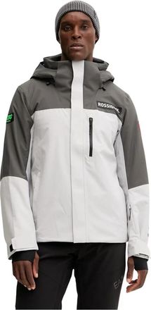 Rossignol Hero Velika Insulated Jacket - Heren - Ski Jassen - Grijs - XL - Leer - Fitness