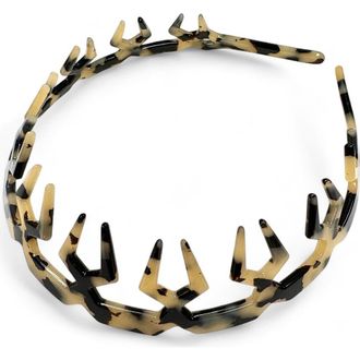 Ficcare Crown Headband in Ivory Tokyo at Nordstrom