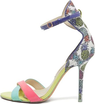 Sophia Webster Sandali Nicole con cinturino alla caviglia - Bianco