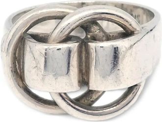Hermès Anello con nodo 1990-2000 - Argento