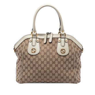 Gucci Pre-owned Gucci Medium GG Canvas Scarlett Satchel Ladies 91DQEPHEB8MHUBGC