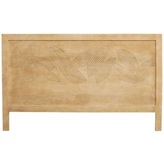 Miliboo Testata letto in legno di mango inciso L165 cm vibes