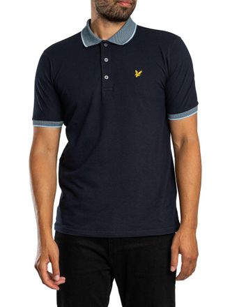 Lyle & Scott Poloshirt Met Birdseye-Kraag, Blauw
