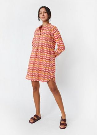 Matta Jumpa Turban Dress In Fiesta