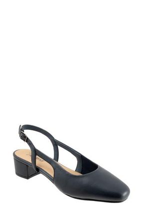 Trotters Dottie Slingback Pump in Navy at Nordstrom, Size 10.5