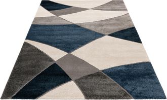 Obsession Teppich »My Frisco 282« rechteckig 12 mm Höhe modernes geometrisches Design, Wohnzimmer, Schlafzimmer