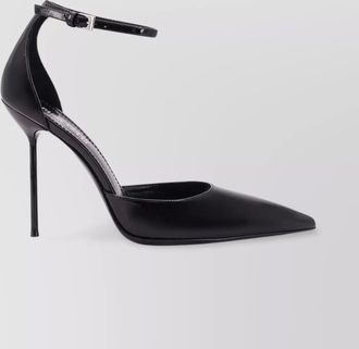 PARIS TEXAS patent leather ankle strap pumps