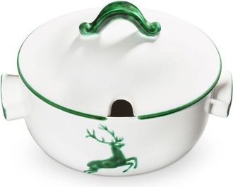 Gmundner Keramik Ceramica Gmundner Cervo verde, pentola per zuppa (2L)