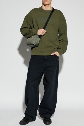 Carhartt Work in Progress Faded Pond Corps Sweatshirt, Mens, Green