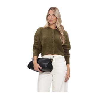 Gestuz Truien & Vesten, Dames, Groen, XS, Gzdebbie Korte Cardigan