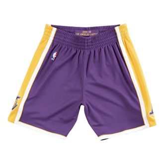 Mitchell & Ness NBA Authentic Shorts Los Angeles Lakers Road 2008-09 Purple Yellow ASHRGS18039-LALPURP08