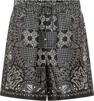 Amiri Shorts - Heren - Korte Broeken - Zwart - 2XL - Korte Broeken