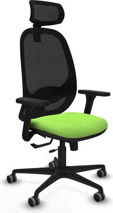 Piqueras y Crespo Silla Ergon&oacute;mica Piqueras Y Crespo Cilanco Negro Soporte Lumbar