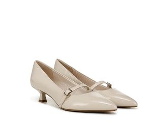 Life Stride Madelyn High Womens Heels Almond Milk Patent : 8.5 M (B), Faux Leather