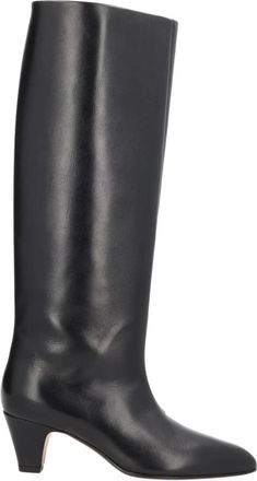 Bally Alva 55 Boots - Dames - Laarzen met Hak - Zwart - 39 EU - Leer - Schoenen