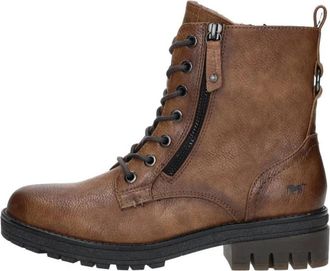 Mustang Lace-up Boots - Dames - Veterlaarzen - Bruin - 38 EU - Schoenen