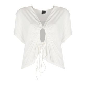 Pinko Top Vaduz - Blouses & Shirts - Mujer - Blanco - L