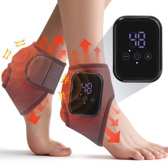 OEM Lote De 2 Masajistas De Pies 3 En 1 Con Chaleur 3 Modos Port&aacute;tiles 2000 Mah Recargables Para Soulagement Et Vitalit&eacute; Des Jambes - Autres