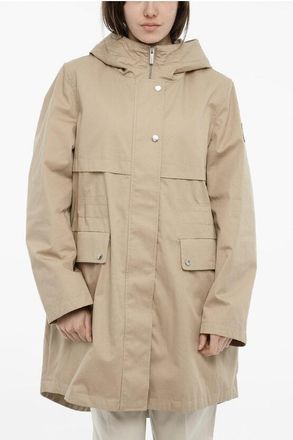 Woolrich Lightweight Cotton Parka With Hood size Xxl