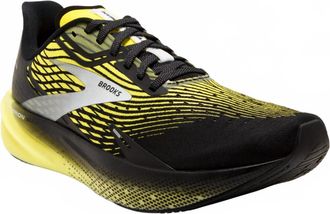 Brooks Mens Hyperion Max Sneaker In Black/blazing Yellow