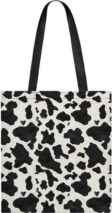 Generic Cow Print Tote Bag for Women Men Shoulder Bags Purses Pouch Handbags