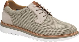 Johnston & Murphy Mens Braydon Knit Plain Toe Dress Casual Shoe