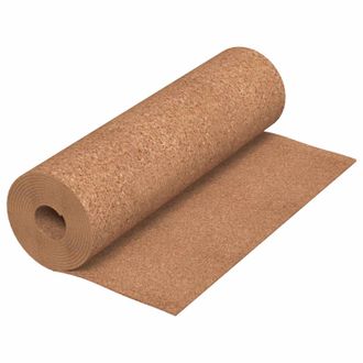 vidaXL Rollos De Corcho Marr&oacute;n 100 X 500 X 0,8 Cm Corcho Vidaxl