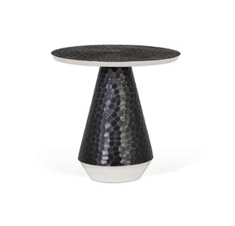 Giner&Colomer Mesa de centro redonda fabricada en aluminio