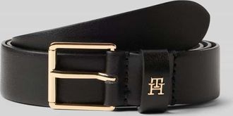 Tommy Hilfiger Gürtel aus echtem Rindsleder in Black, Größe 100