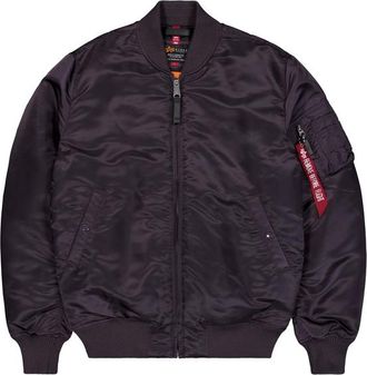 Alpha Industries Alpha Industries Mens MA-1 VF 59 Long - Violet - Size Medium