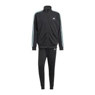 adidas 3-Stripes Tricot Trainingspak - Heren - Trainingspakken - Zwart - XS - Polyester - Fitness