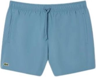 Lacoste Boxer Zwemshort met Klein Logo - Heren - Strandmode - Blauw - S - Badmode
