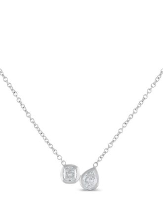 Luxury Bazaar diamond pendant necklace - Silver