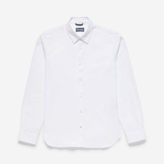 Oliver Sweeney Mens 100% Cotton Shirt - White - Size Medium