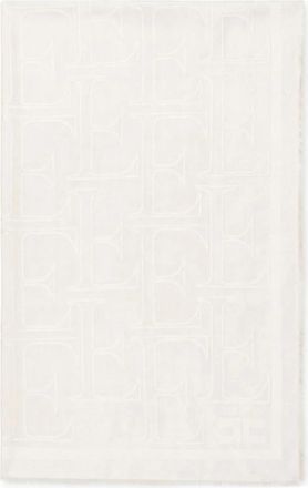 Elisabetta Franchi Viscose en Modal Foulard Sjaal - Dames - Sjaals - Beige - ONE Size - Accessoires