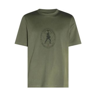 Brunello Cucinelli Hombre, Camisetas, Verde, Talla: M
