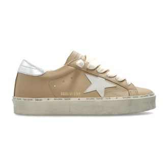 Golden Goose Sneakers, female, Beige, Size: 10 US Sports shoes Hi Star Classic With List