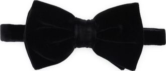BOSS Cotton Velvet Bow Tie in Black at Nordstrom Rack