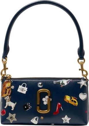 Marc Jacobs Shoulder Bags, female, Blue, Size: ONE SIZE The Pochette Shoulder Bag