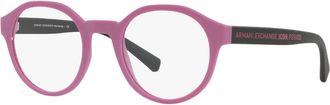 A|X Armani Exchange Womens 49mm Pink Opticals